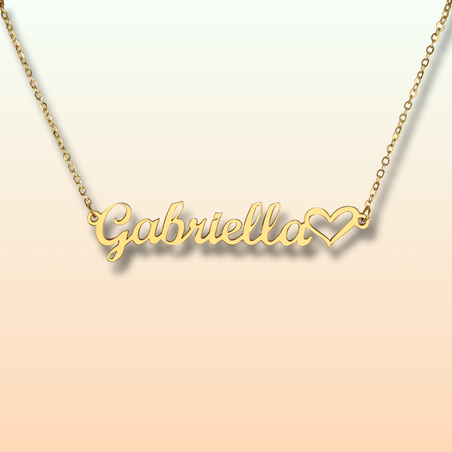 Heart Name Necklace