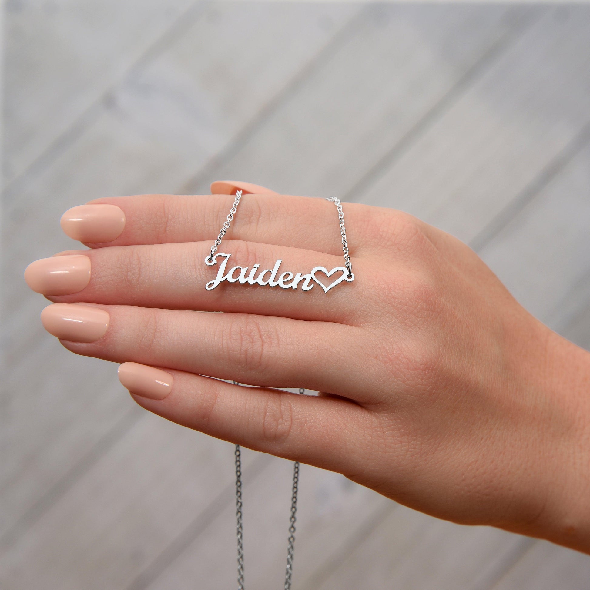 Heart Name Necklace - Infinite Co.